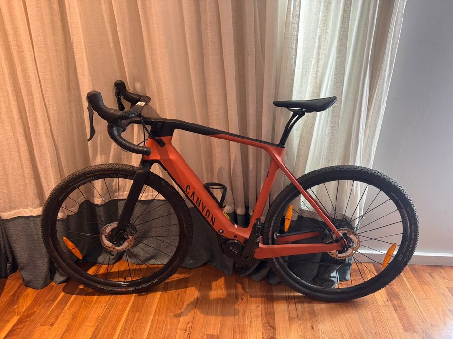 Bicicleta elétrica gravel Canyon Grail:ON - IMPECÁVEL