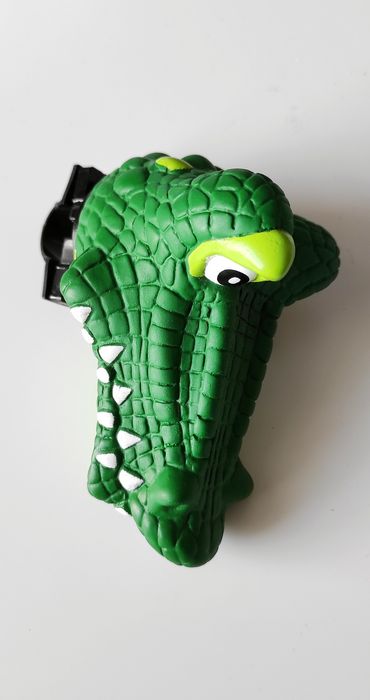 Klakson rowerowy Dzwonek na Rower XLC DD-H03 89g Krokodyl jak Nowy