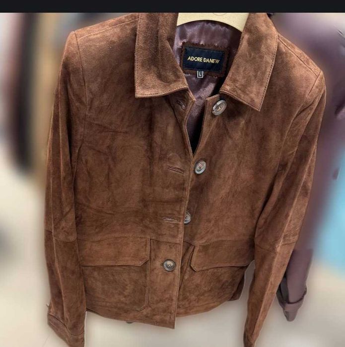 Skóra naturalna kurtka ramoneska kurtka new collection