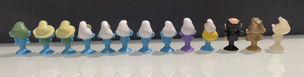 Stikeez Smurfy Smerfy 13 szt