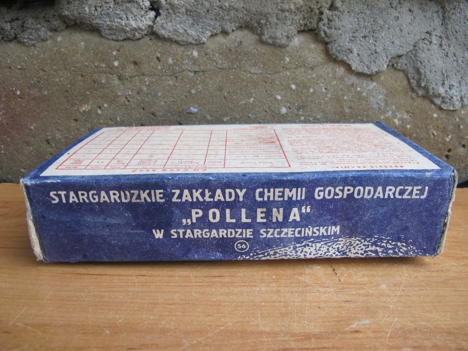 Stary proszek do prania_PRALUX 600 g_Pollena Stargard 1969 r.