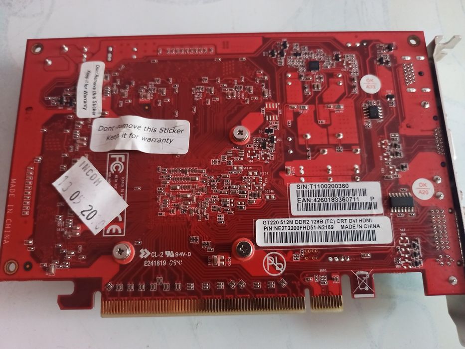 Karta graficzna NVIDIA GeForce GT 220 512 MB
