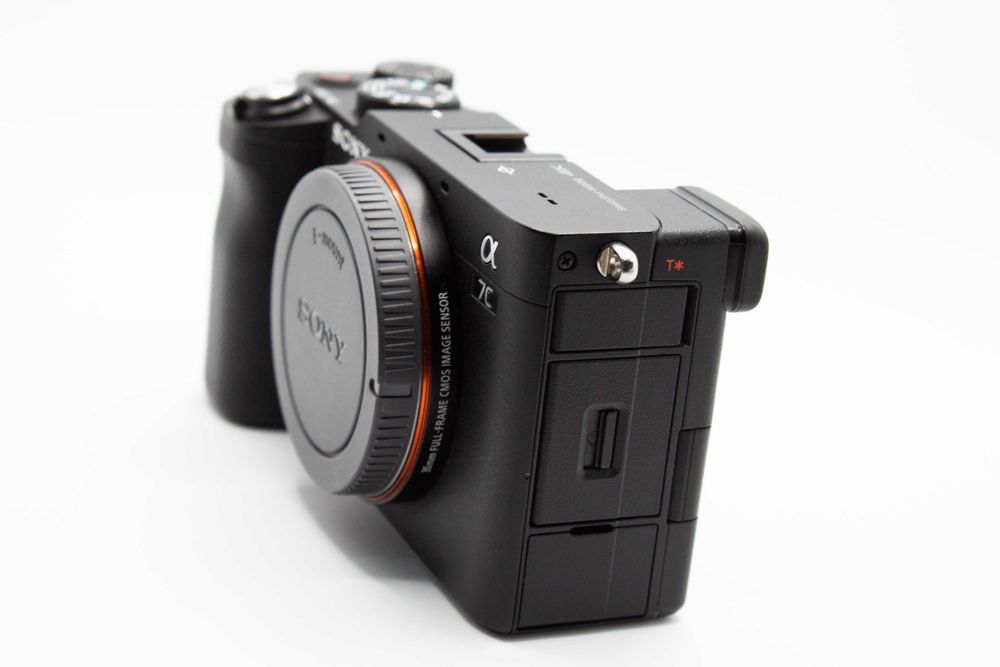 SONY Alpha A7C, etui, szkło ochronne