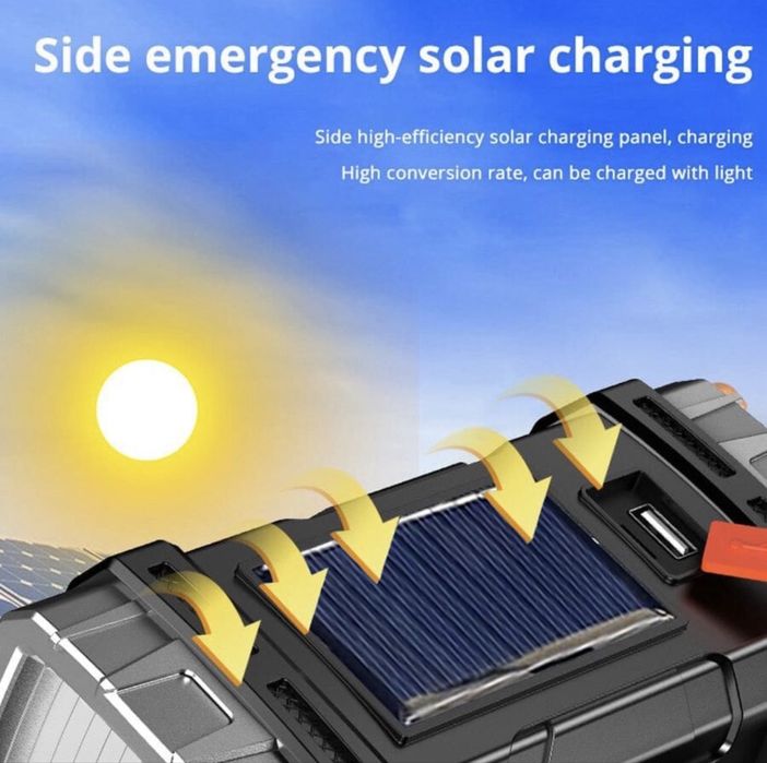 Lanterna solar multifuncoes