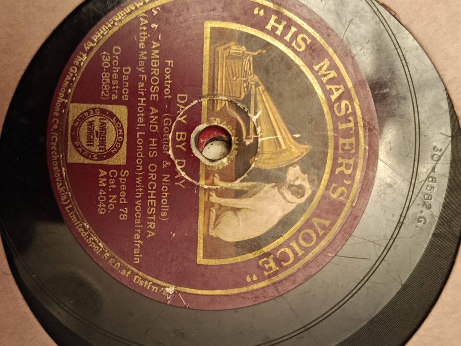 Płyta szelakowa przedwojenna - Qualilon