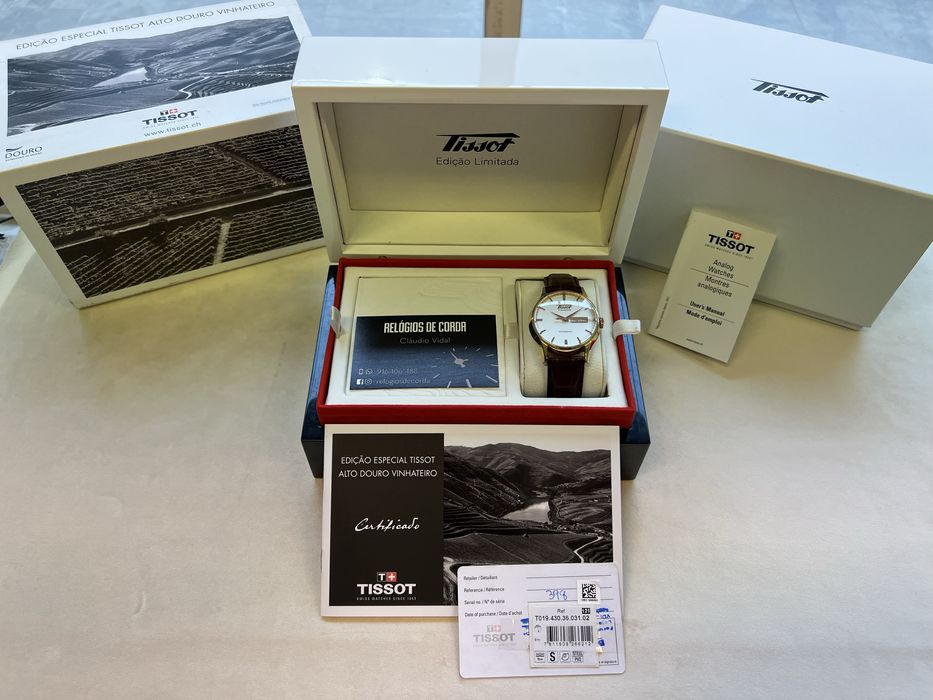 Relógio Tissot Alto Douro Vinhateiro (Full Set)