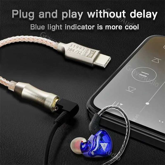 Mini DAC usb-c Hi-Fi chip CX31993