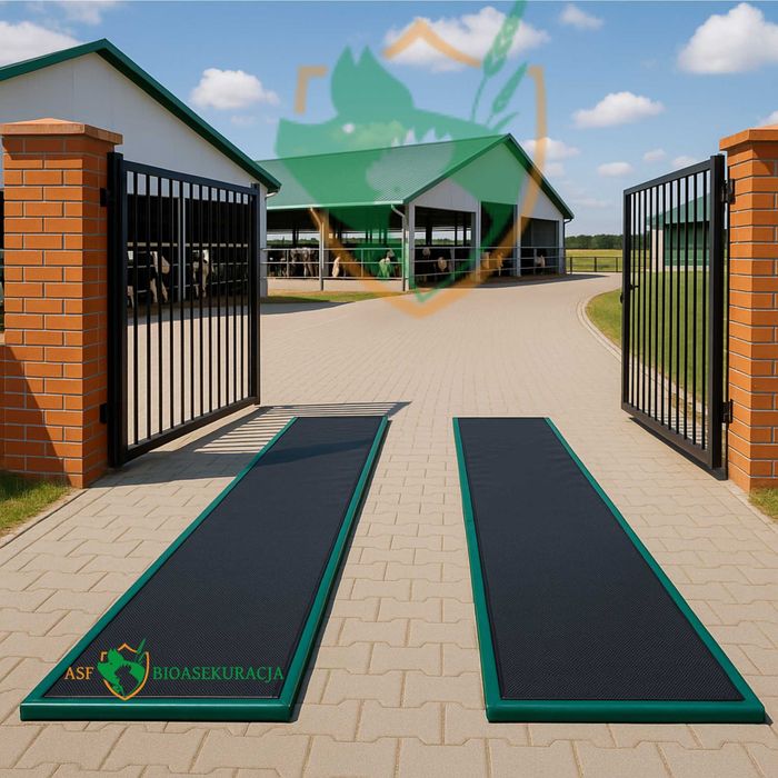 Mata; Maty przejściowe i przejazdowe dezynfekcyjne - np. 60x400