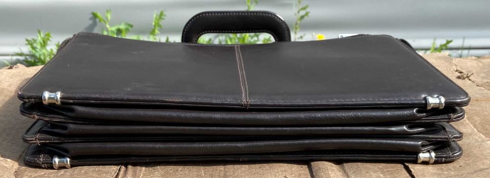 Мужская сумка портфель Valenta б/у стильная крутая оригинал Италия