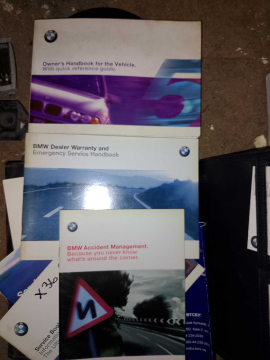 BMW E39 сервисная книжка на английском