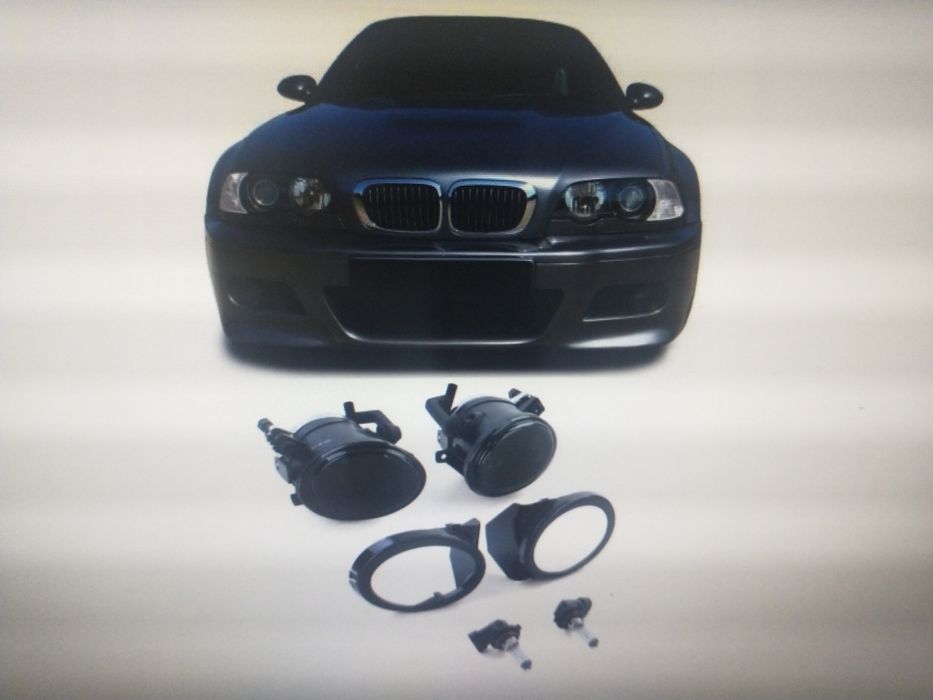 Halogeny BMW E39 E46 M3 M5 m-pakiet smoke