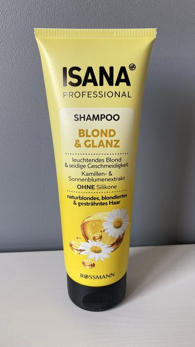 Szampon isana blond & glanz dla blondynek