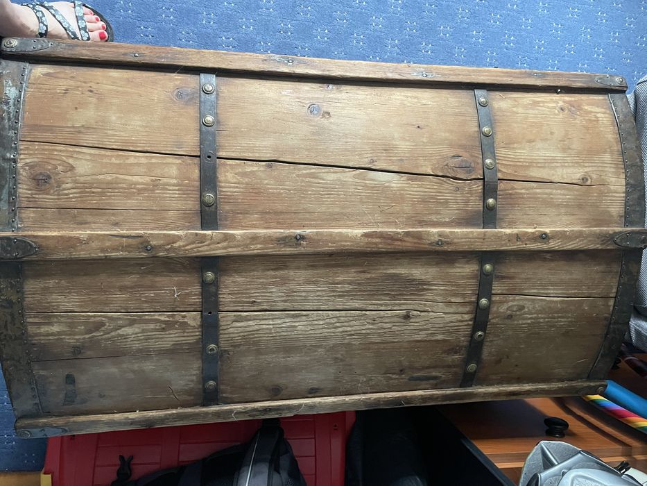 Skrzynia drewniana kufer
