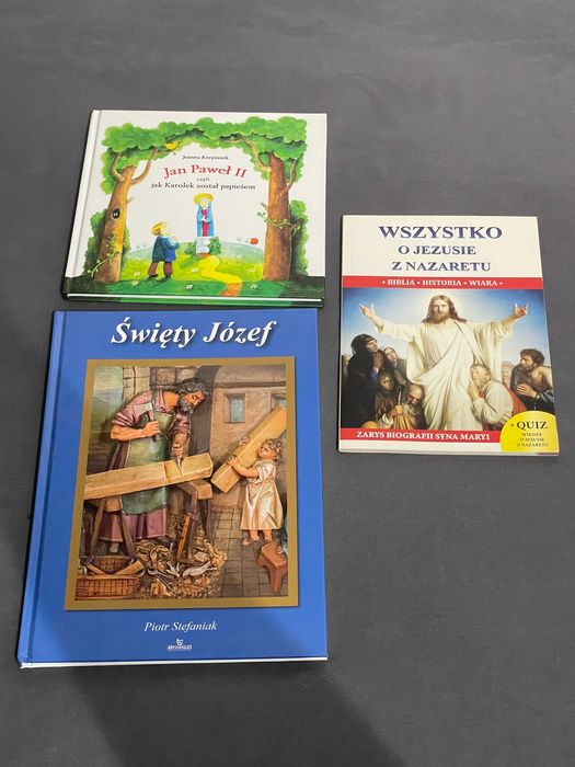 książka, książka katolicka, Jan Paweł 2, Święty Józef, Jezus