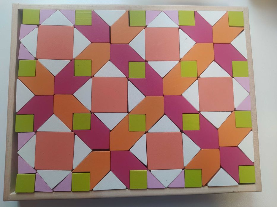 Деревянная мозаика Cubika