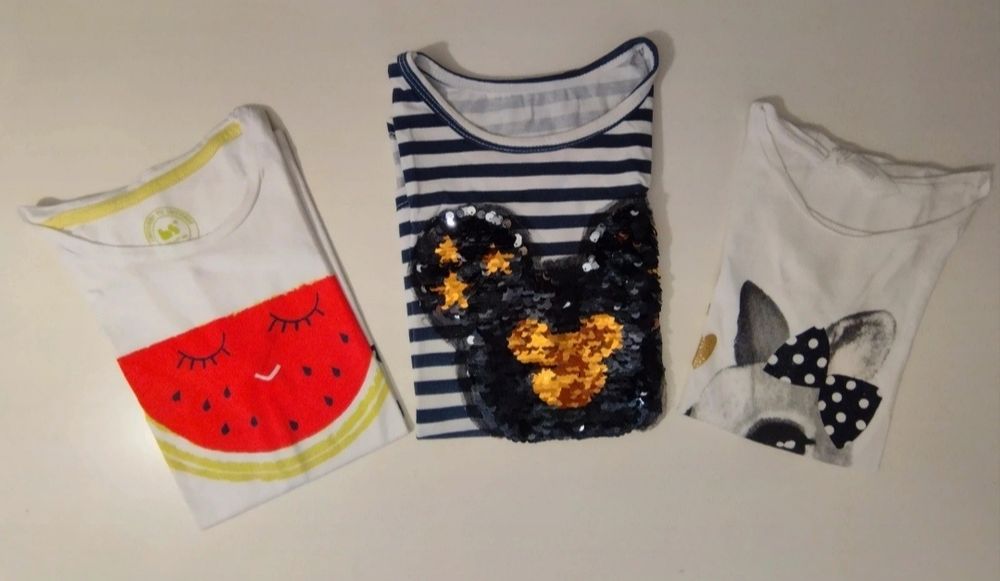 Conjunto de t-shirts - 7/8 anos