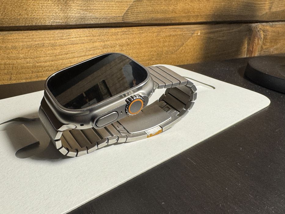 Bransoleta do Apple Watch Ultra srebrna
