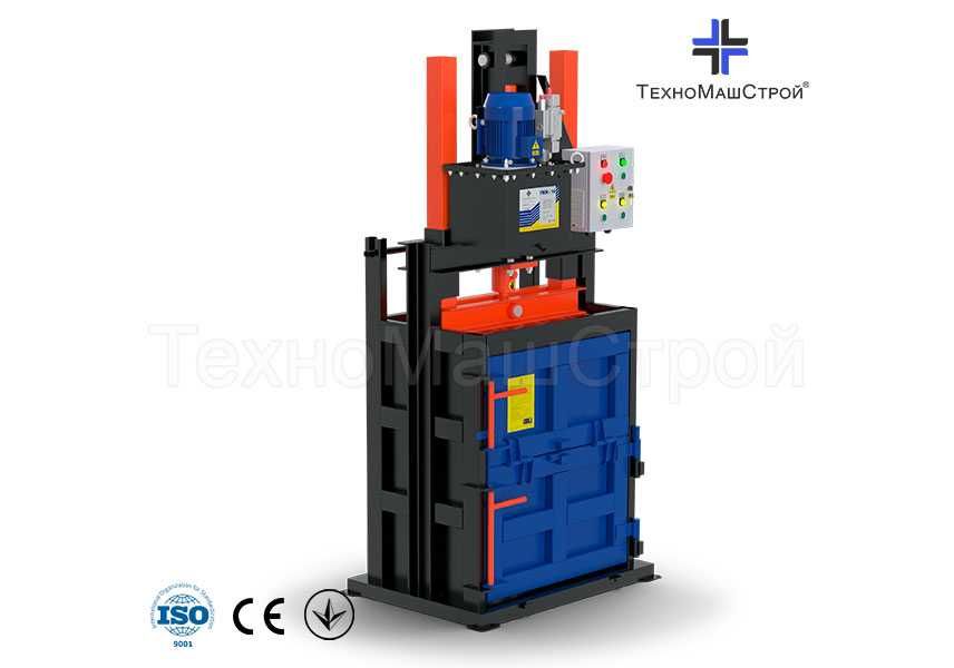 Прес для пет тари вторсировини (макулатури) ПМК-10