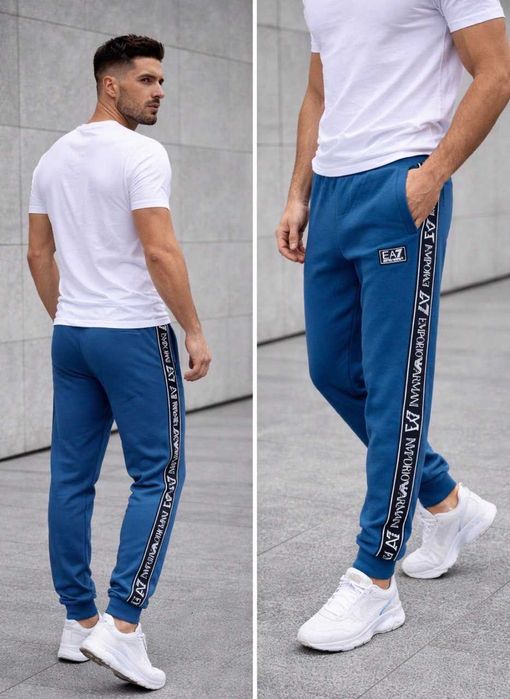 оригінальні спортивні штани EA7 Emporio Armani.