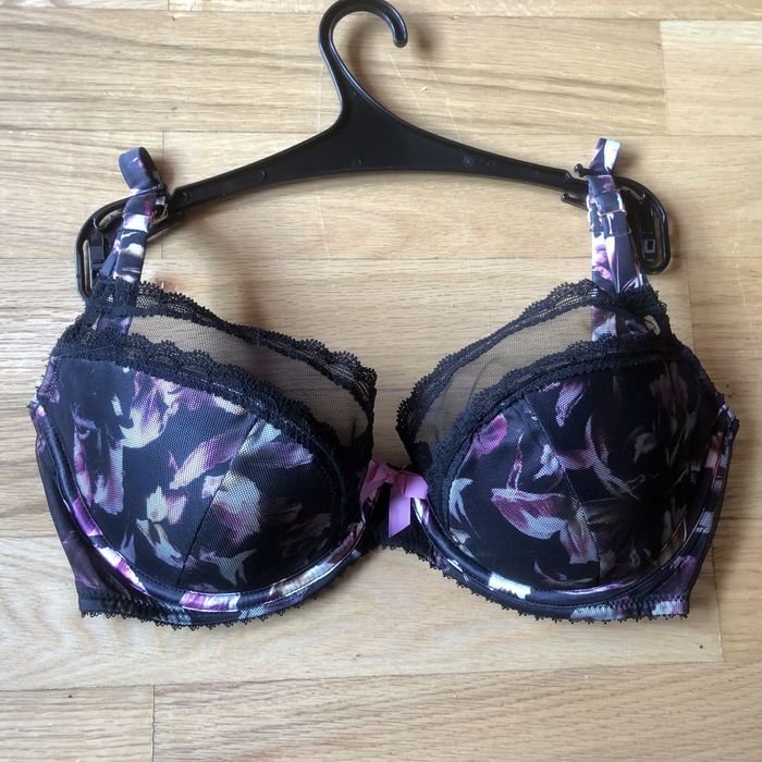 Komplet biustonosz figi Gossard Iris półusztywniany 65F 65E 30E S M