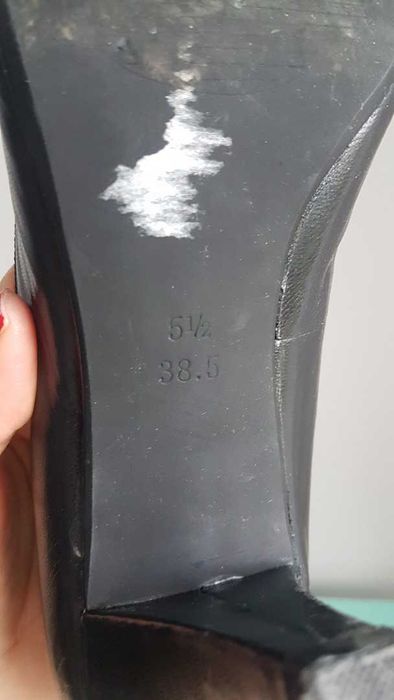 Czarne szpilki 38,5 next