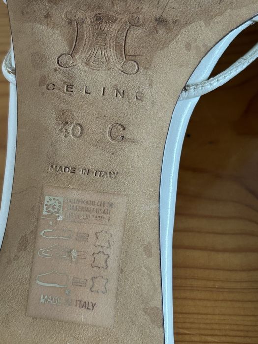 Sandałki klapki Celine r40