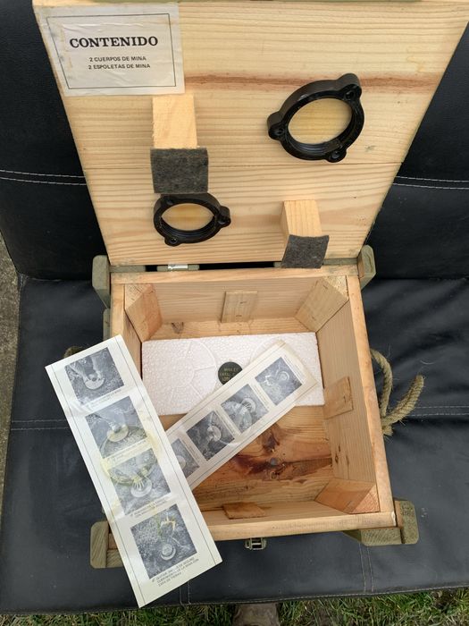 Ящик-переноска протитанкової міни С-3-А/Б Іспанія