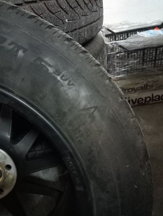 Jantes R17  com pneus de inverno