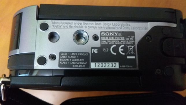 Видеокамера SONY Handycam DCR-DVD710E