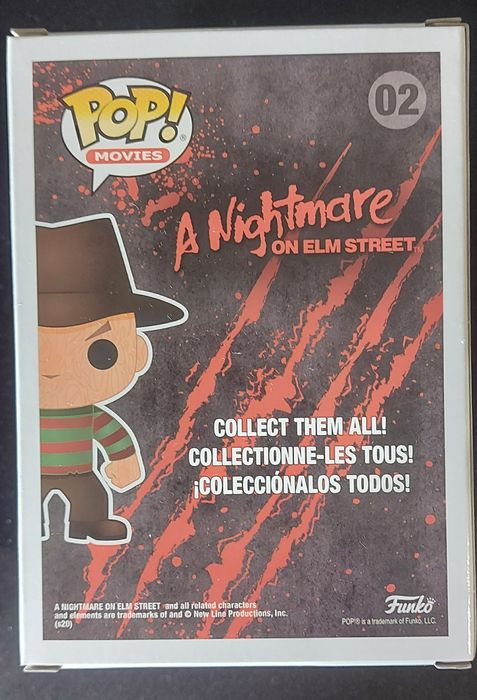 Funko POP! Movies, figurka kolekcjonerska, Nightmare, Freddy Krueger 02