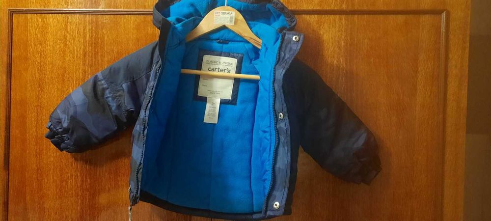 Комплект Carter's 2в1 куртка, комбінезон для хлопчика  2T 88-93 см