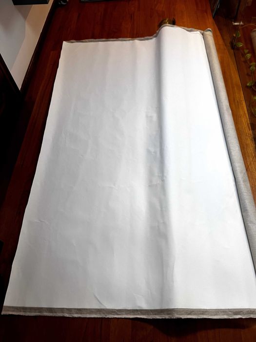 Tela 100% lino para pinpintura a oleo, etc... + madeira