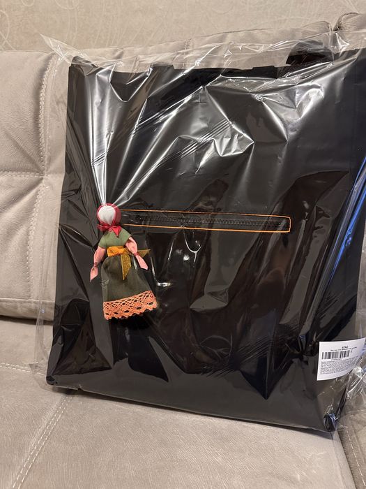 Сумка- шопер вишита бісером