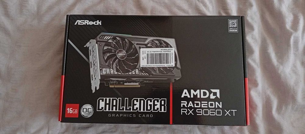 Відеокарта ASRock Radeon RX 9060 XT Challenger OC 16GB