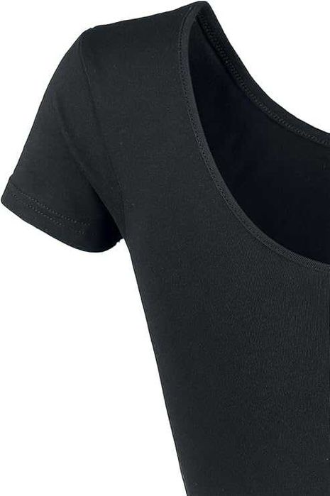 Damskie Body URBAN CLASSICS L Z Krótkim Rękawem Czarne