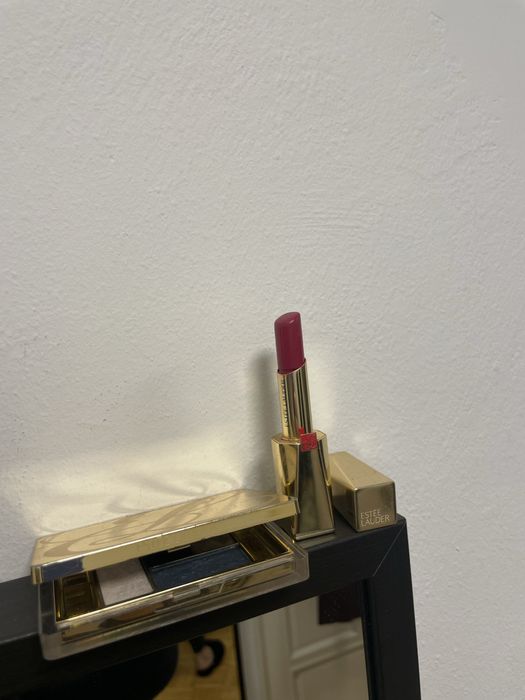 Zestaw Estee Lauder szminka paletka cienie pomadka