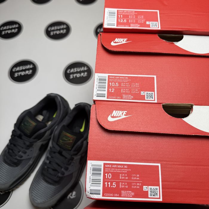 ОРИГІНАЛ Чоловічі Кросівки Nike Air Max 90 42.5 43 44 44.5 45 45.5 IQ0580-084 Jordan з США