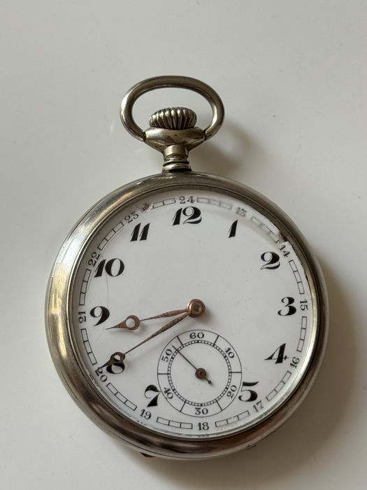 Zegarek kieszonkowy duży średnica 52mm, sprawny