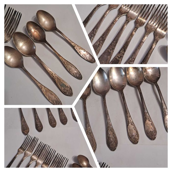 調理器具 secondhand ferric Ложки вилки столовые приборы мельхиор МНЦ СССР: 245 грн