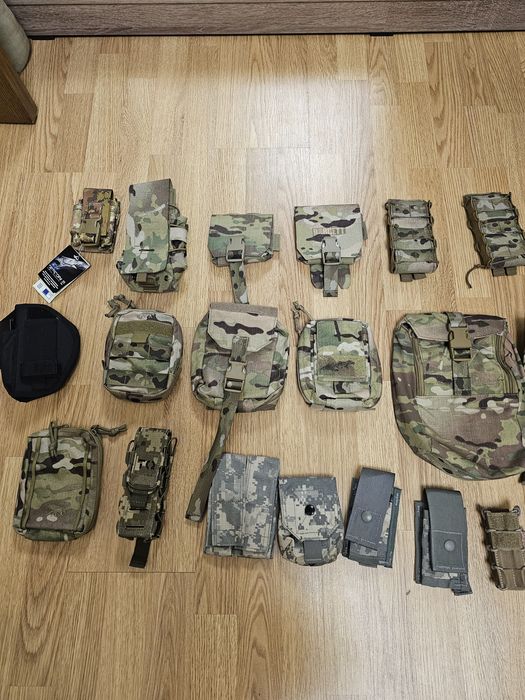 Продам підсумки WAS Tasmanian tiger Crye Precision Ferro оригінал multicam cordura