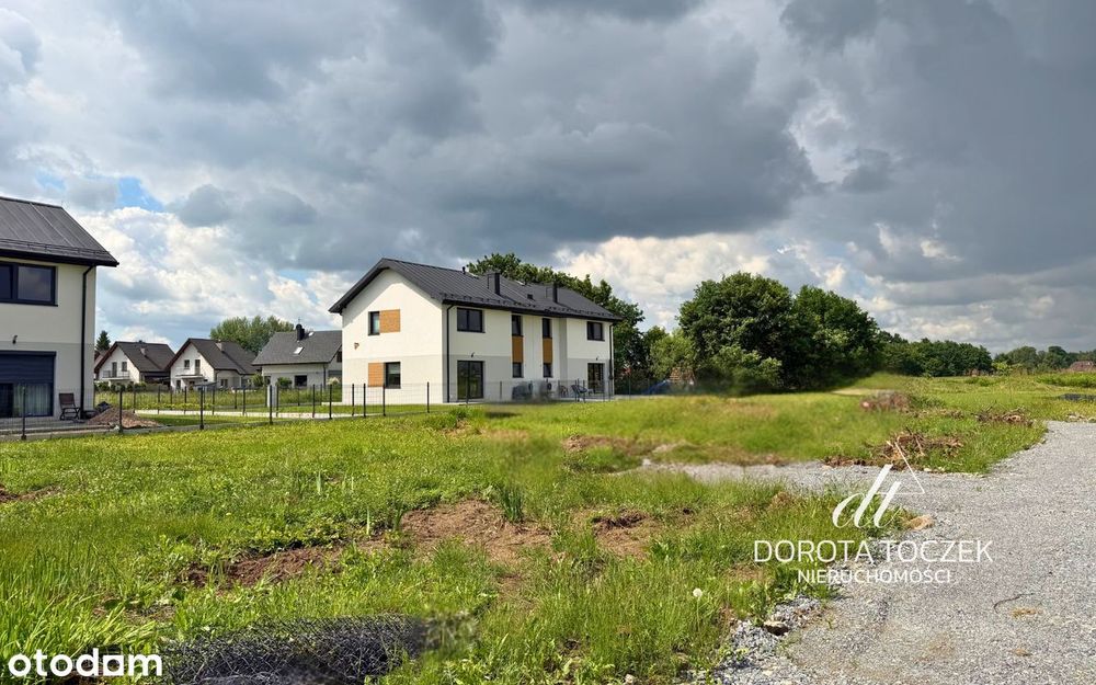 Działka budowlano-rolna | Niepołomice ul. Słoneczna | 1252 m²