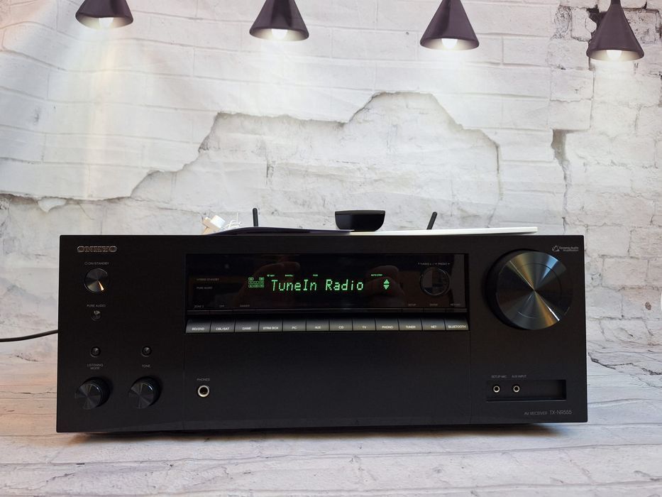 7.2 Onkyo TX-NR555 Wi-Fi BT  Atmos Vision Google Chromecast  Hi-Res