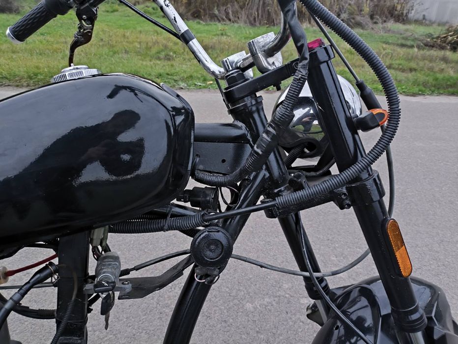 Продам чопер мопед власного проектування 50 куб