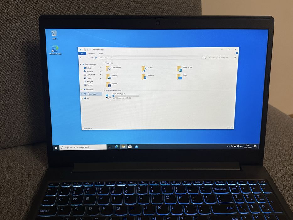 Laptop Gamingowy GTX 1050 i5 9300