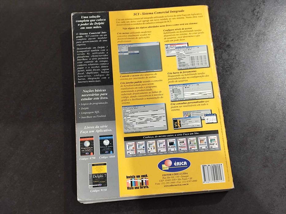 SCI Delphhi 7 Cadastro e Estoque - Compatível com a Versão 6