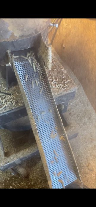 Peleciarka pellet 30kw  trzy rolki