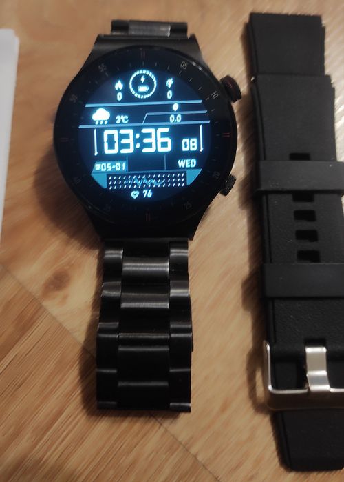 Смарт часы Smartwatch QW33 Bluetooth 2 ремешка, 2 защитных стекла