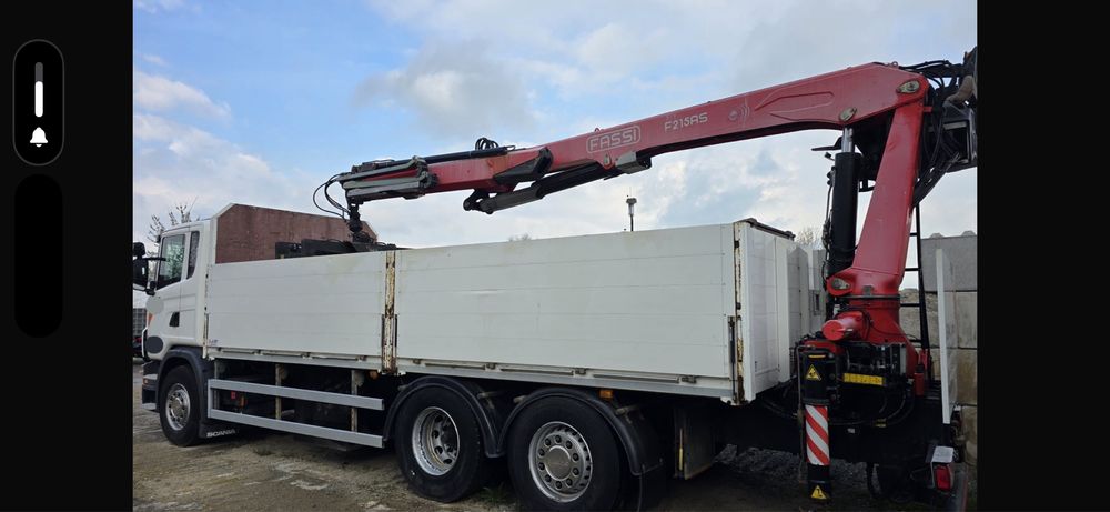 Scania 6x2 hds Fassi 215