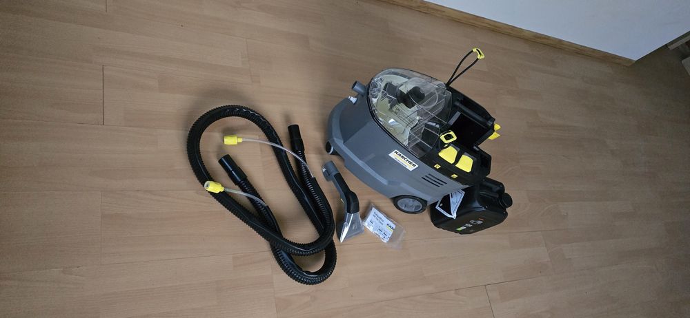Karcher puzzi 9/1 Bp + mała ssawka + 2x bateria