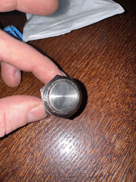 przełączniki przycisk, 1. PCS 1. 6mm Metalowy przełącznik przycisku